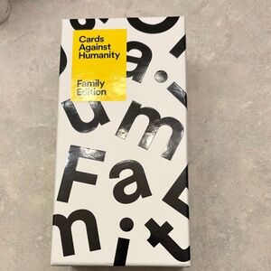 Cards Against Humanity Family Edition - Black and White PRICE FIRM